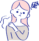 肩が凝る・肩の高さが違う・背中が痛い・背中が重い